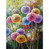 11CT Full Cross Stitch Colorful Dandelion Counted DIY Embroidery Kits Handmade Cotton Thread Needlework Wall Art Crafts Home Dec