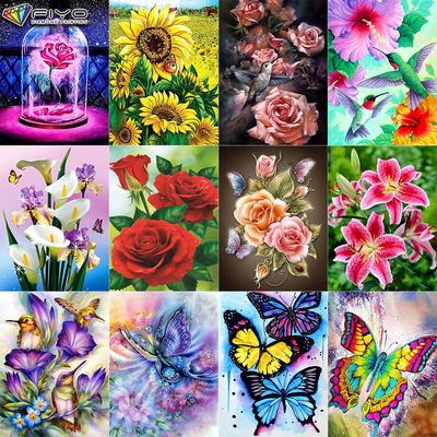 Diamond Painting Flowers Diamond Mosaic Craft Diamond Embroidery Painting