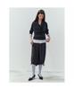 ANGGAE Cowl Neck Pullover Ash