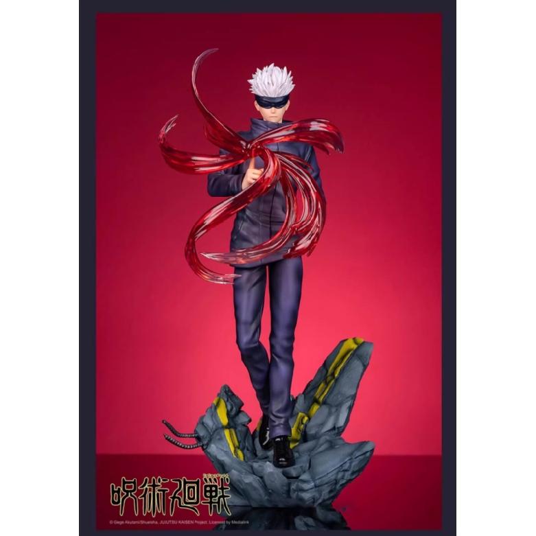 Anime Jujutsu Kaisen Manga Gojo Satoru Figure PVC Collection Toy Gift 11.8in