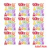 10 Pcs/lot Wholesale Embroidery Patch Iron On Patches For Clothing Patches On Clothes Jackets Decor Applique Sew Supplies