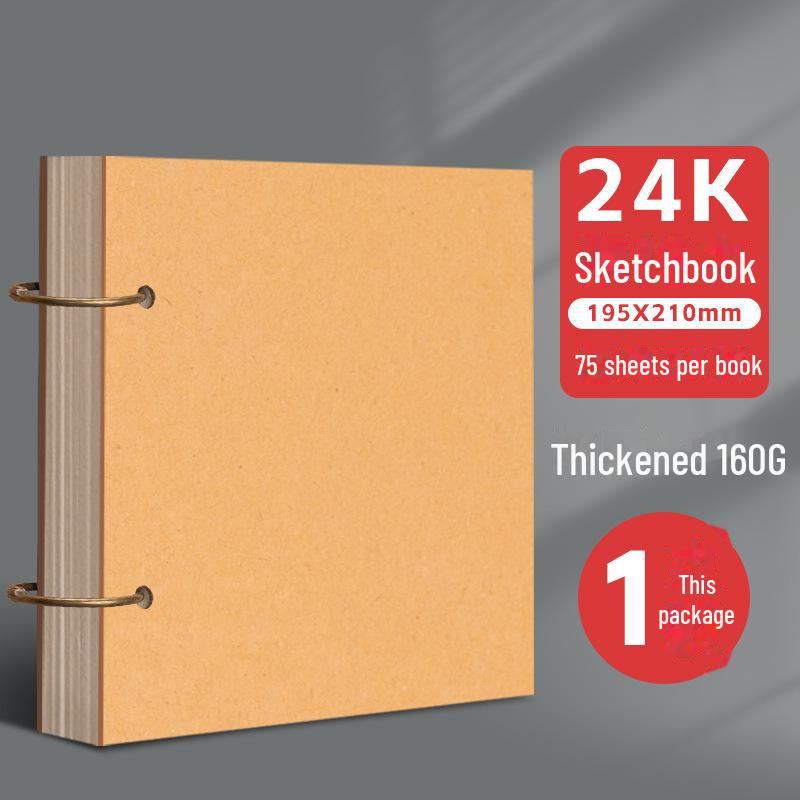 

Съемный альбом для зарисовок с отрывными листами: A5, A4, 32K, 8K, 24K, 4K для акварели, маркера и детского садового творчества