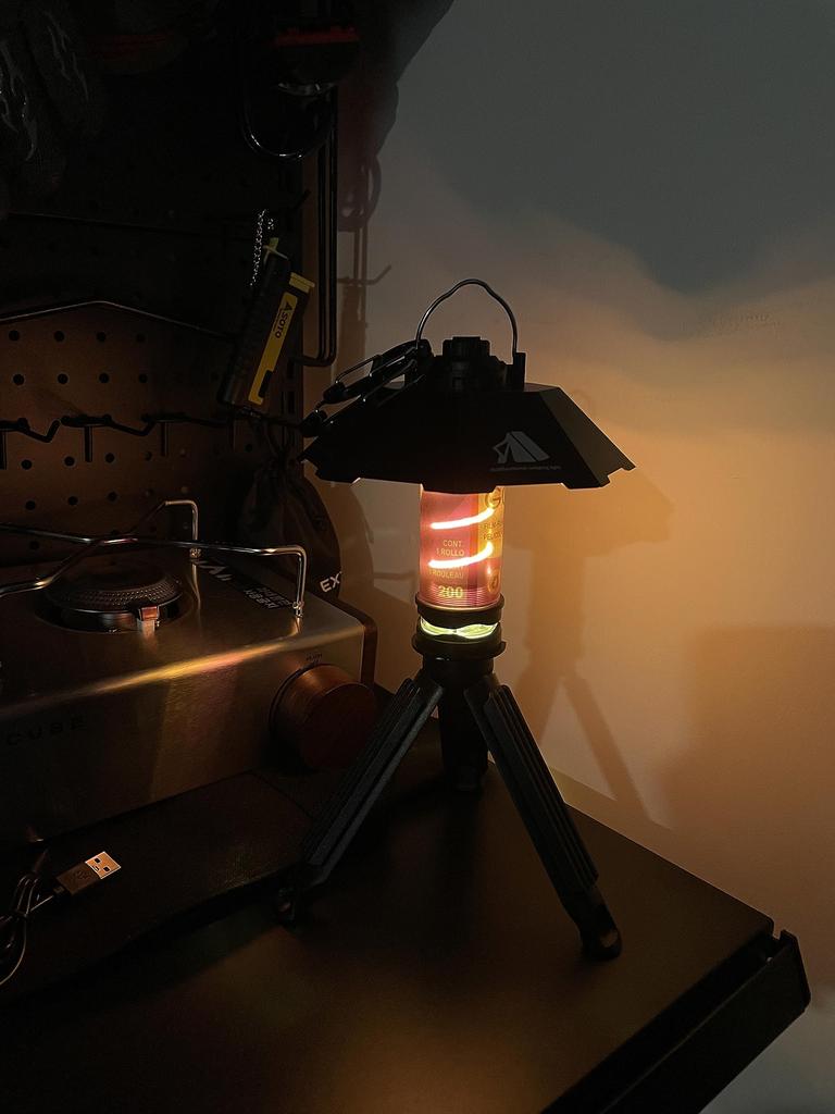 New! BATOT LED Camping Lantern with 5 Lighting Modes, 3000mAH Battery, Rechargeable Flashlight, Stepless Dimming, IPX4 Waterproof and Dustproof, Magne