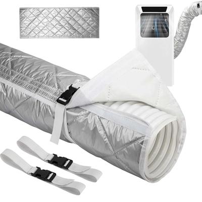 AC Insulated Hose Cover Portable Air Conditioner Hose Cover Reusable Insulated Hoses Duct Vent Cover Air Conditioner Parts