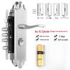 Cylindre de serrure de porte cylindrique anti-vol de qualité C Rongyu