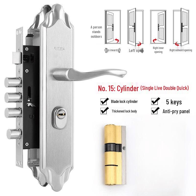 Rongyu Anti-Theft Door Lock Cylinder