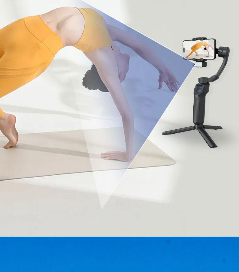 L9Lite Drei-Achsen Handy-Stabilisator für flüssige Fotografie