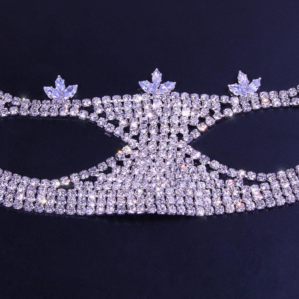 Stonefans Fashion Sexy Mask for Face Women Masquerade Fashion Crystal Decoration Designer Luxury Halloween Masks Jewelry Party