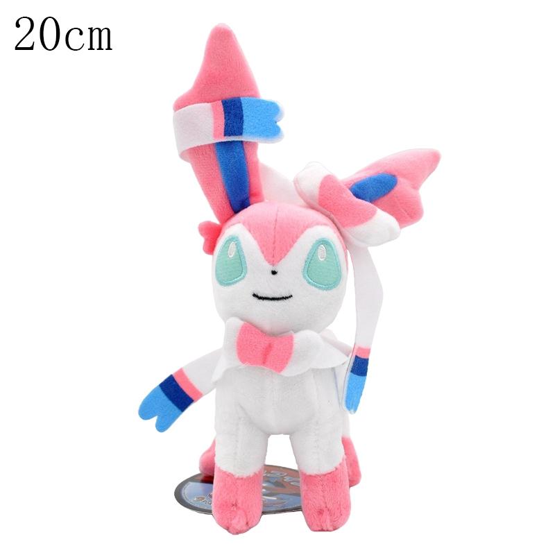 Eevee Collection Plush Flareon Vaporeon Stuffed Doll Anime Espeon Umbreon Glaceon Leafeon Sylveon Toys hobbis Kid Gift