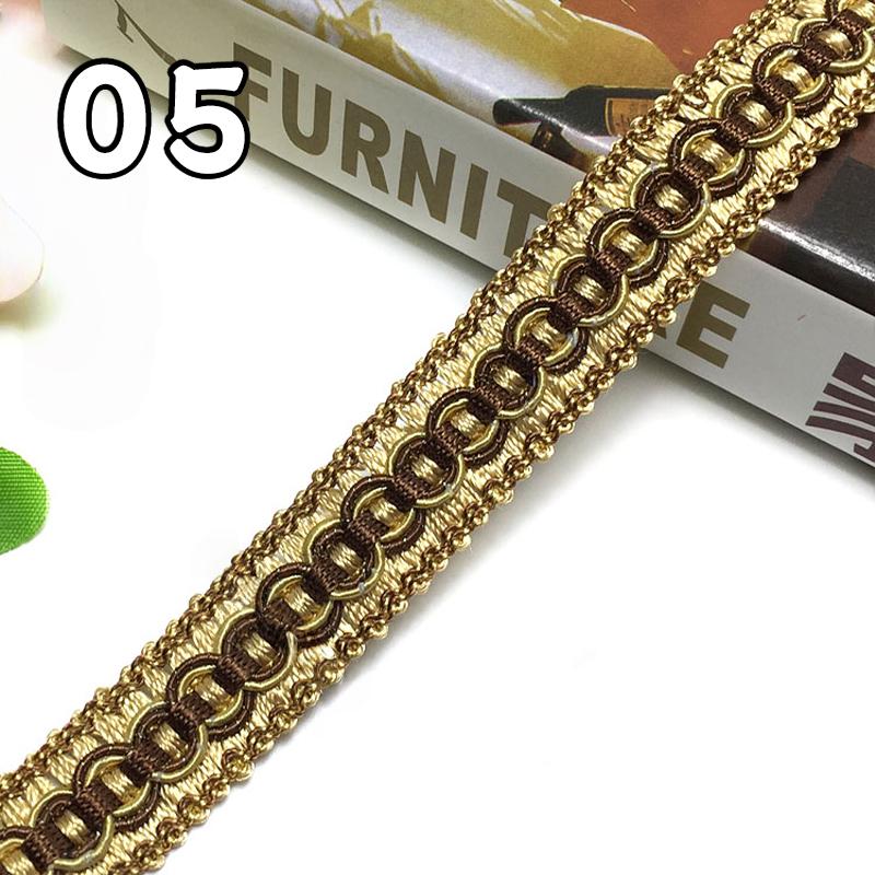 Ruban de Garniture en Dentelle de 11,5 Mètres de Longueur, 2 cm de Largeur, Bordure à Franges, Textile de Maison, Fait Main DIY, Couture, Rideau, Canapé, Accessoires de Vêtement