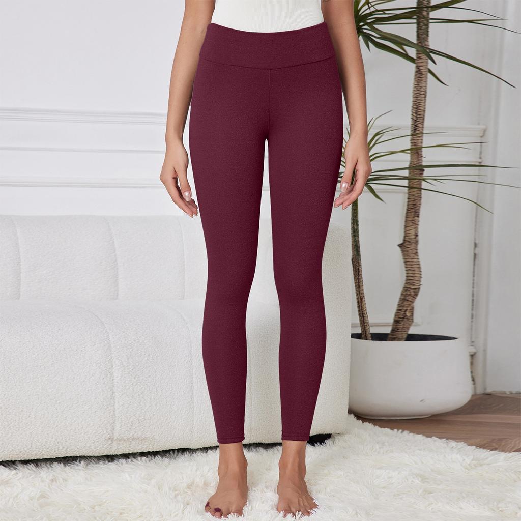 Women's Fleece Lined Thickened Warm Base Leggings