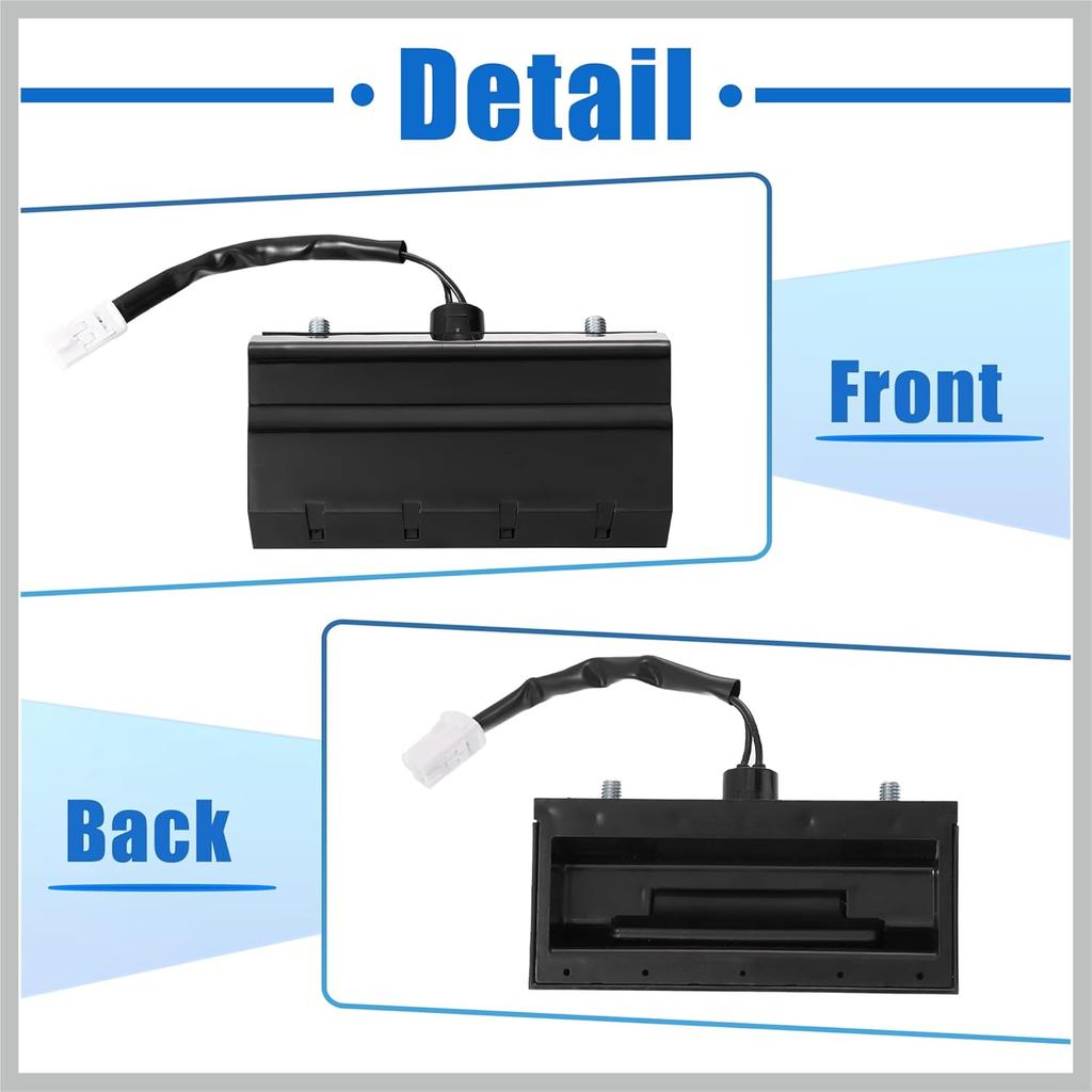 MR599766 Rear Hatch Tail Gate Tailgate Release Handle for Mitsubishi Endeavor 2004 2005 2006 2007 Trunk Rear Hatch Handle Release Switch Replacement