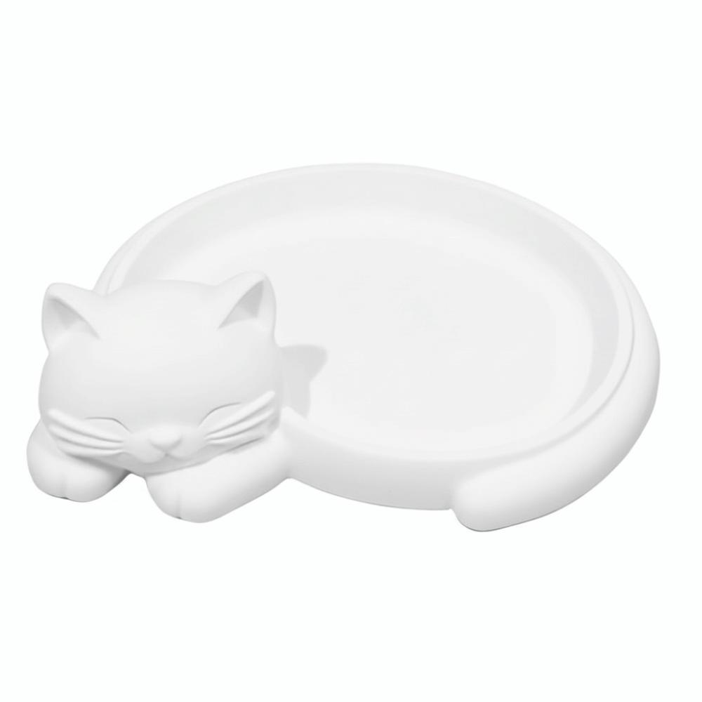 Cat Shaped Storage Tray 3D Printed Storage Holder Container Desktop Ornament  Table