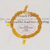 Stylish Gold Five Emperors Coin Abacus Bracelet - Elegant and Versatile Hand Jewelry Gift