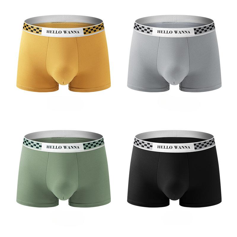 

Летнее дышащее мужское нижнее белье Дышащее мужское нижнее белье Боксеры-брифы 4XL