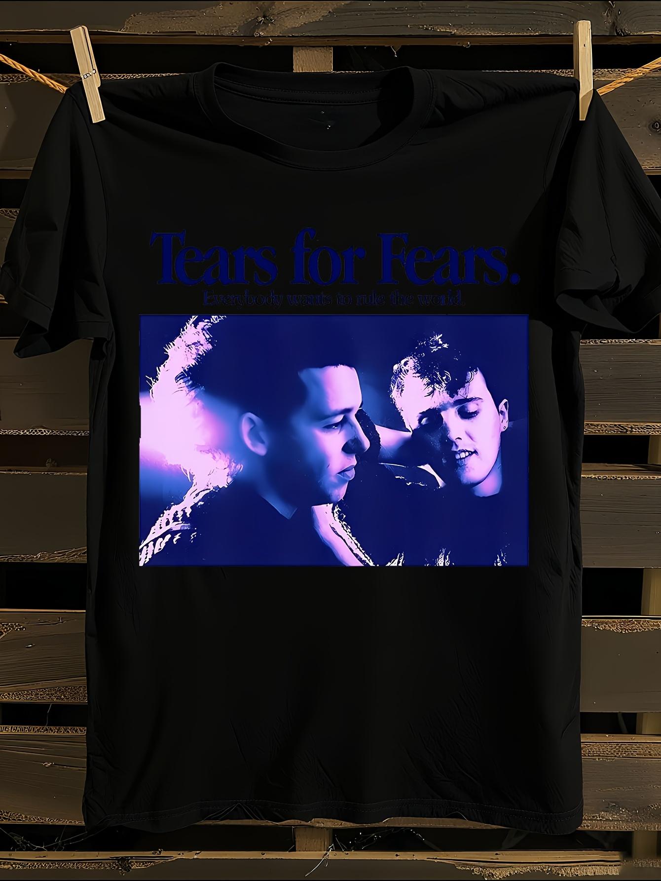Vintage Tshirt Vintage 80s 90s Tears for Fears Band Tshirt L