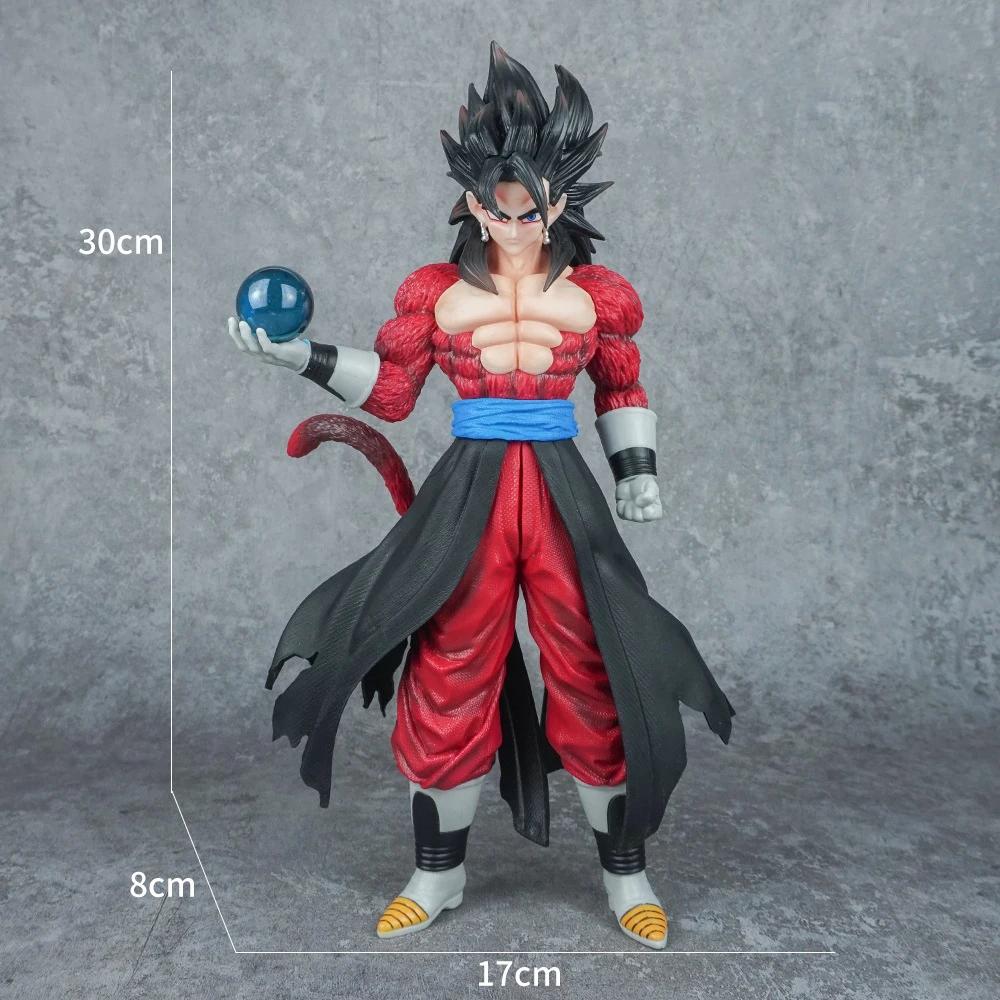 

30cm Anime Dragon Ball Gogeta Ssj4 Figure Super Saiyan Son Goku Vegeta Figurine Action Figures Model Toy Children Gift PVC 4 for Round Sensory