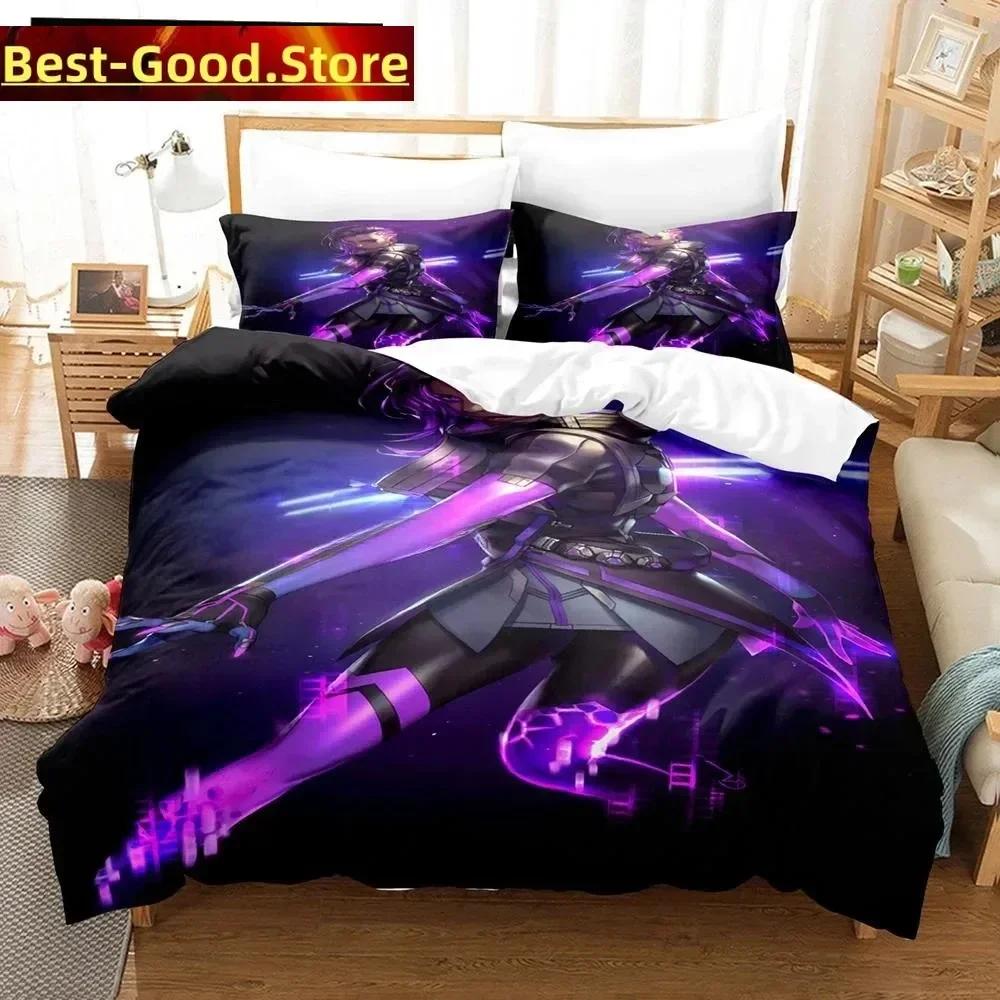 3D Anime Sexy Girls Overwatch Bedding Set Printed Bed Set With Pillowcase Duvet Cover Soft Single Double Queen Super King Size