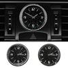 Luminous Auto Gauge Clock Mini Car Air Vent Waterproof Quartz Clock with Clip Air Outlet Watch Clock For Styling Car Accessories