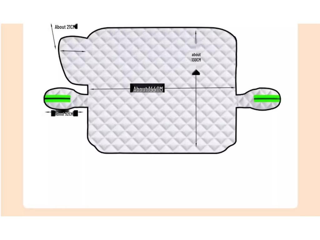 Kryt na čelní sklo a auto odolný proti mrazu pro Tesla Model Y/3