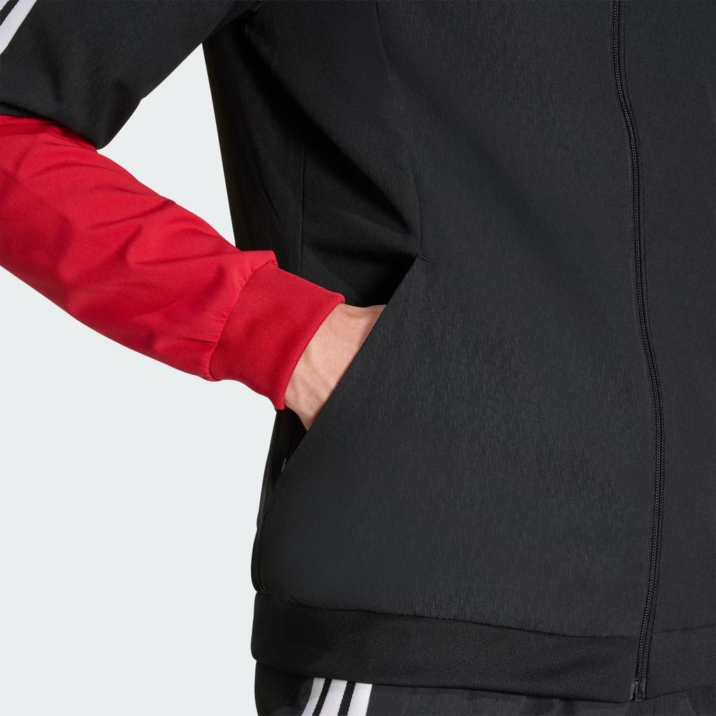 adidas Germany Jackets Men's Black Baseball Collar Moderate Other KB4476