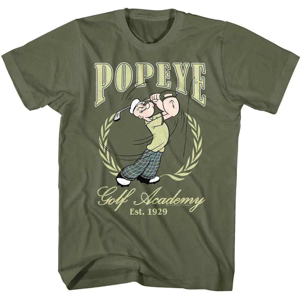 Popeye Golf Academy Men T Shirt S