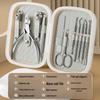 Premium Stainless Steel Manicure & Pedicure Tool Set with Tweezers and Nail Clippers