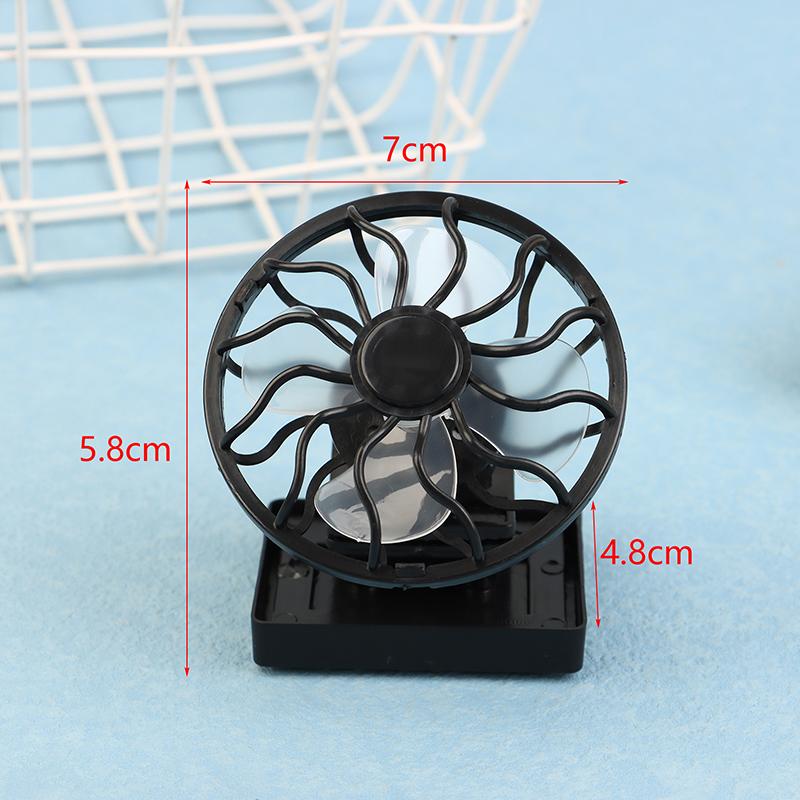 Portable Clip On Cap Fan Mini Solar Powered Fan Summer Hat Cap Clip Cooler Fan Outdoor Picnic Camping Hiking Wilderness Fans