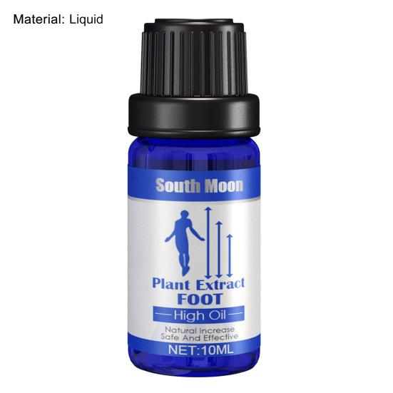 10ml Foot Height Mild Quick Oil Absorb Soothing Feet Herbal Height Increasing Plant