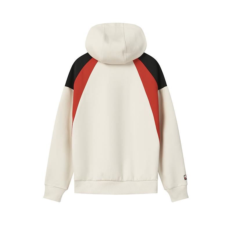 Fila Originální Módní Retro Klasický Design Pohodlná Ležérní Mikina Pánská mikina Mandlová Khaki F11M619207FBG