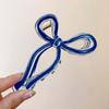 Grab Clip Bowknot Hair Claw Large Bow Shark Clip Sweet Bow Claw Clip  Ladies