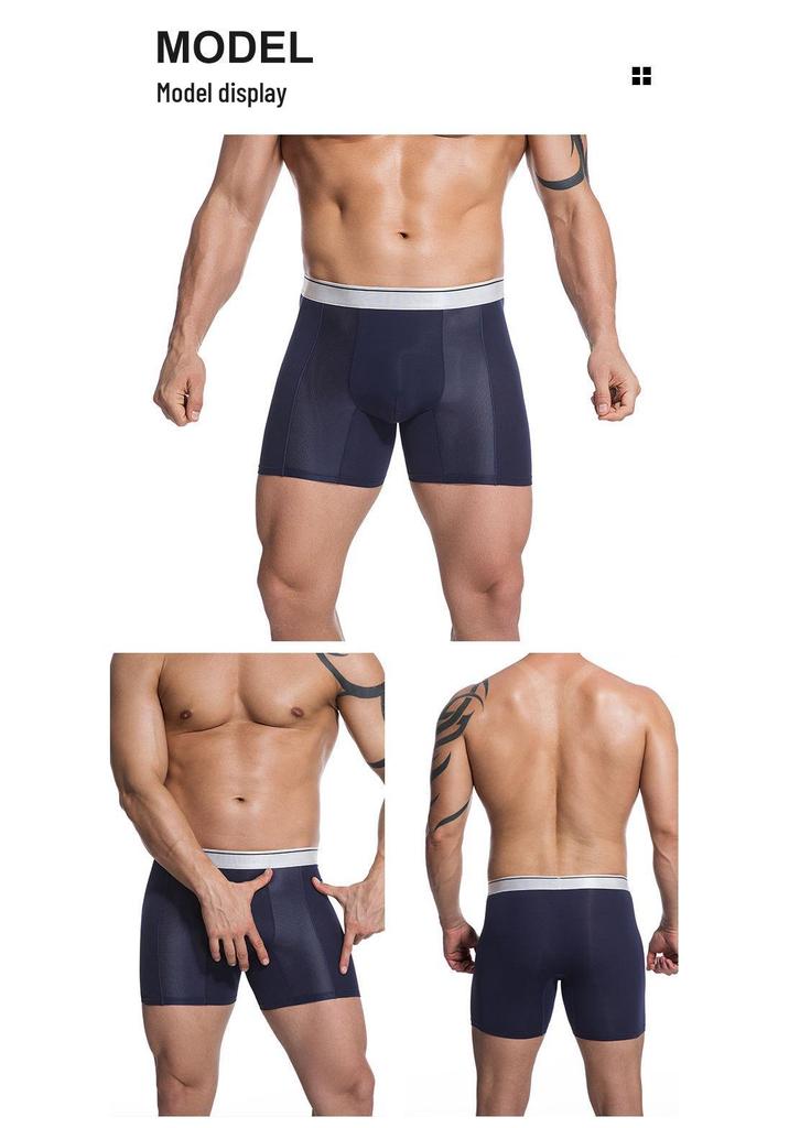 Men's Anti-Chafe Viscose Mesh Briefs - Breathable, Cool, and Antibacterial