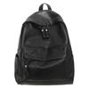 Soft leather schoolbag female college student leisure travel backpack male fashion large capacity leisure computer backpack