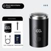 New Shaver Mini Digital Display Bearer Rechargeable Washable Car Small Steel Cannon Electric Razor Men's Portable Electric Razor