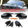 Pair Mirror Cover Cap Fits BMW E90 E93 PRE-LCI Gloss Black M3 Style Replacement