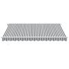Manual Awning Anthracite & White 400x350 Cm
