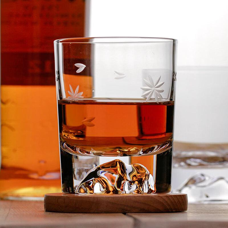 Shangqi Edo Kiriko Snow Mountain Whiskey Glass