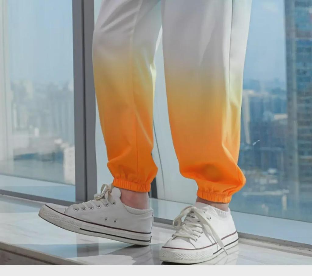 2023 Summer Ice Silk Boys' Gradient Anti-Mosquito Trendy Casual Sports Pants