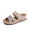 Bohemian Platform Slippers Women's New Non-slip Soft Bottom Outer Wear Casual Women's Pressure Drill Fashion Cool Slippers