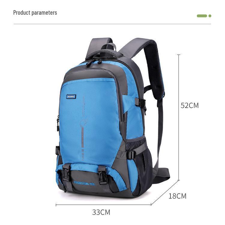 Versatile Backpack for Outdoor Travel, Cycling, Mountaineering, Students, and Everyday Fashion