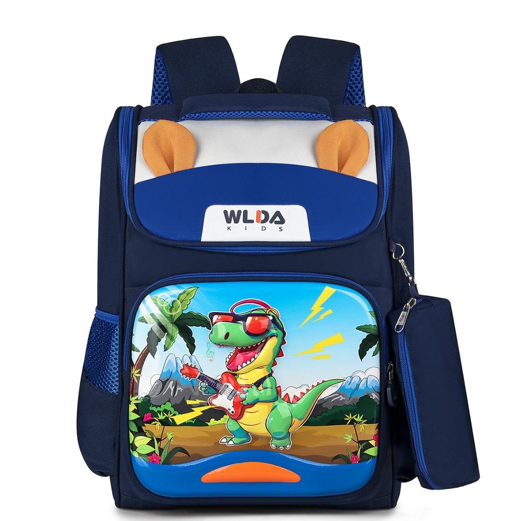 New children's backpack fashion weight reduction space bag large capacity cartoon primary school bag backpack