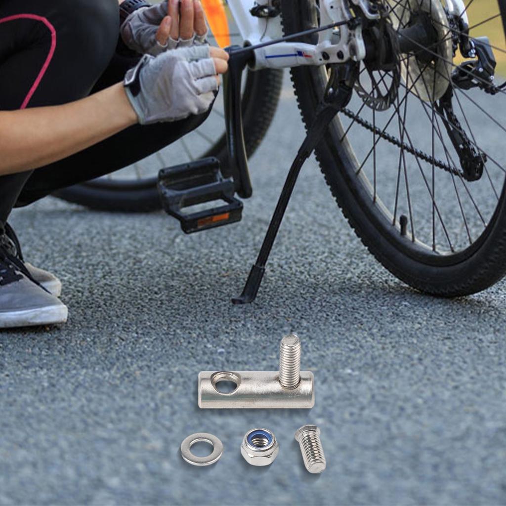 Bike Front Derailleur Extender Stainless Steel With 15 5mm Adjustable Distance
