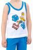 Sommer-Baumwollset für Jungen – Helles bedrucktes Tanktop & Bequeme Shorts mit elastischem Bund, Leicht & Atmungsaktiv, Sommer, 6202-001-33-4 HC