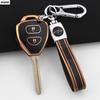 2 3 Buttons Golden Tpu Car Key Case Cover Shell For Toyota Corolla Hilux Vitz Rav4 Aqua Camry Land Cruis Fob Keychain Holder