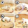 Silvervine Cat Teaser Toy Interactive Cotton Rope Dental Chew Safe Kitten Play Toys for Active Pets Viral Eco Friendly Pet Suppl