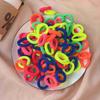20pcs Kids Elastic Hair Bands Girls Sweets Scrunchie Rubber Band for Children Hair Ties Clips Headband Baby Hair Accessories