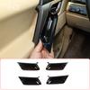For Land Rover Freelander 2 07-15 ABS Black Car Inner Door Handle Bowl Decoration Cover Trim Stickers Car Accessories