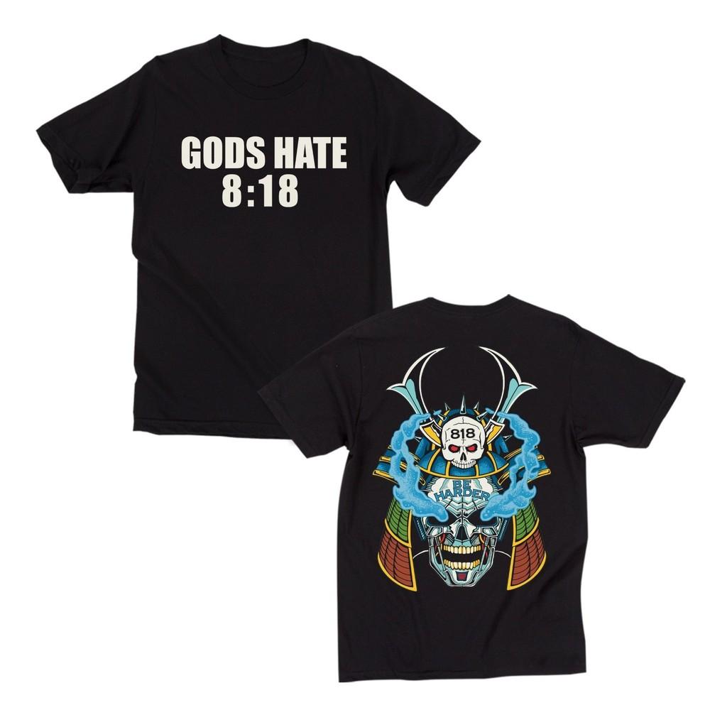Vintage God s Hate Band 2 Sides Shirt Cotton Black S to 5XL PN292 Unisex T-Shirt M