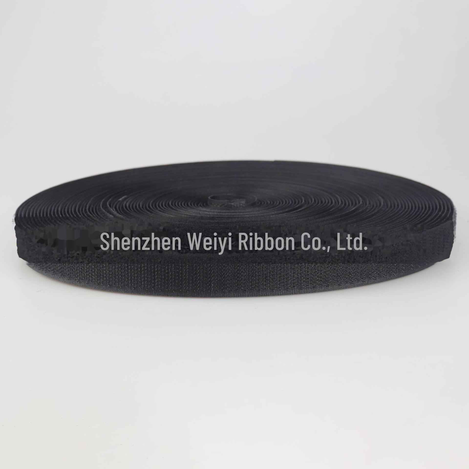 

Чорно-біла двостороння поліестерова липучка на липучках для одягу та аксесуарів для багажу