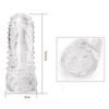 Male Clear Masturbator  Stroker Silicone Soft Transparent  Masturbators